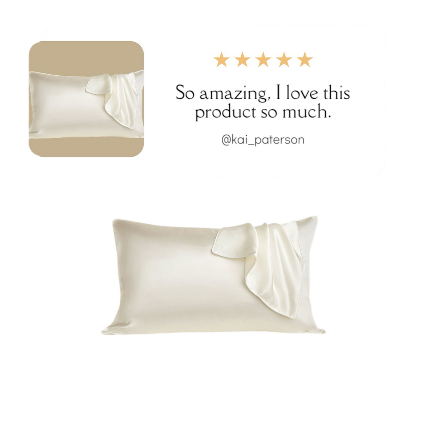 Pure Silk Pillowcase