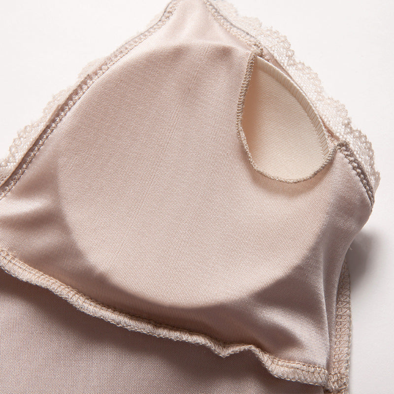 Serenity Lace-Trimmed Silk Chemise